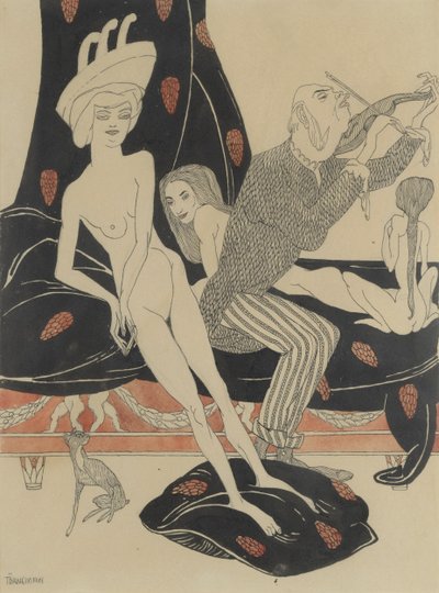 Escena de burdel de Axel Törneman