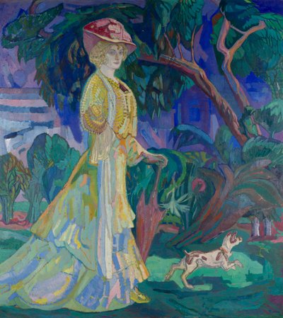 Retrato de la mujer del artista de Axel Törneman