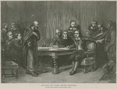 Menasseh Ben Israel ante Cromwell de Axel Törneman