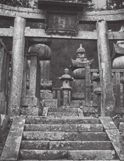 Japón: Koyasan (foto b/n) de Axel von Graefe