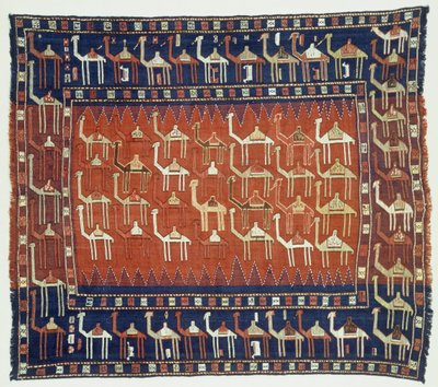 Alfombra Kilim Shadda de Azerbaijani School