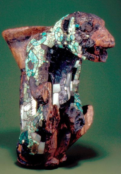 Fragmento de Serpiente Alada de Aztec