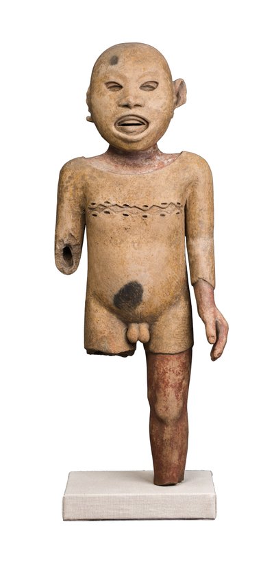 Imitador ritual de la deidad Xipe Totec, posiblemente Veracruz Central, 1450/1500 de Aztec