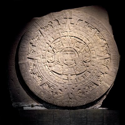 Civilización precolombina: el calendario azteca (Piedra del Sol) de Aztec Aztec
