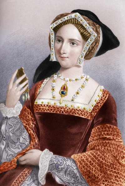 Jane Seymour 1509-1537, la tercera esposa del Rey Enrique VIII, 1851 de B. Eyles