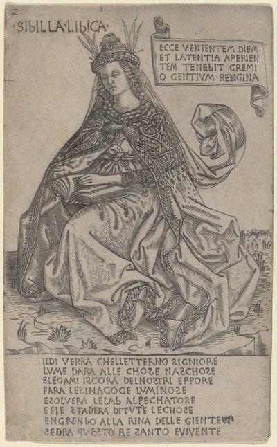 Sibila libia de Baccio Baldini