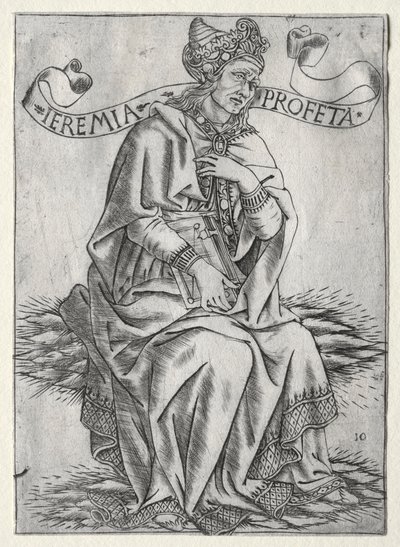 Los Profetas: Jeremías, c. 1470-75 de Baccio Baldini