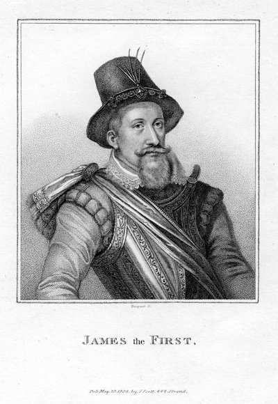 Jacobo I de Inglaterra y VI de Escocia, 1806 de Bacquet