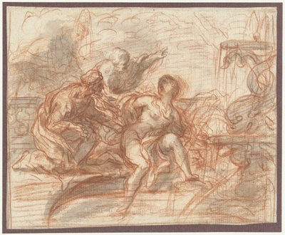 Suzanna y los ancianos de Baldassare Franceschini (attributed to)