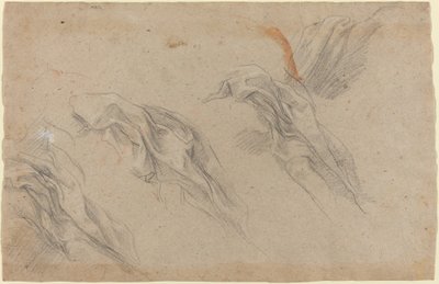 Estudios de Drapería [recto] de Baldassare Franceschini