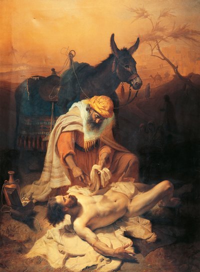 La parábola del samaritano de Baldassare Verazzi