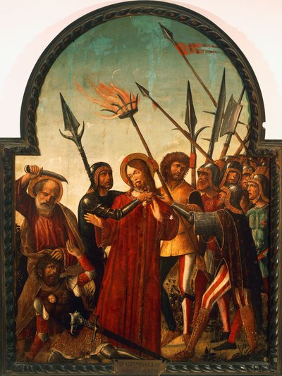 Captura de Cristo, de Baldassare di Matteo Carrari (hacia 1460-1520) de Baldassare di Matteo Carrari