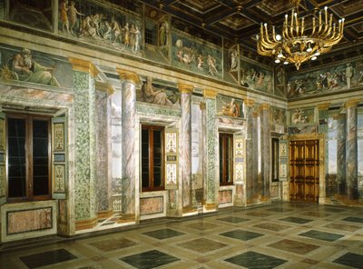 Sala de Perspectivas de Baldassarre Peruzzi