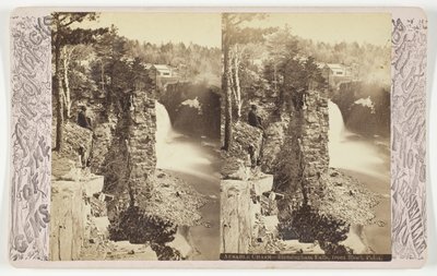 Ausable Chasm - Birmingham Falls, desde Block Point de Baldwin Photo