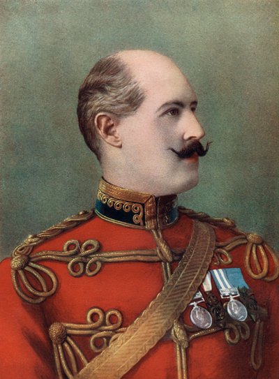 Mayor General Charles WH Douglas, comandante de la 9ª Brigada, Fuerza de Campo de Sudáfrica de Ball