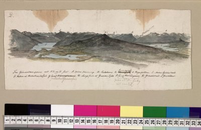 Recuerdo del viaje a la montaña en 1820 de Baltazar Mathias Keilhau