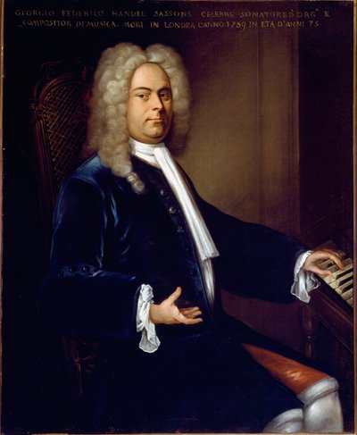 George Frederick Handel (George Frederick Handel de Balthasar (after) Denner