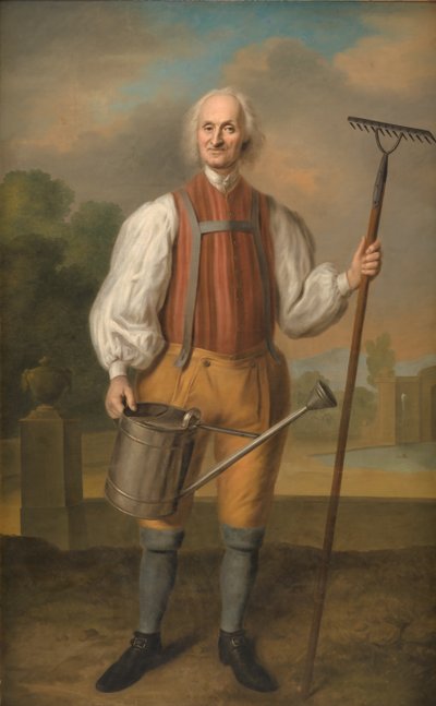 Un jardinero de Balthasar Denner