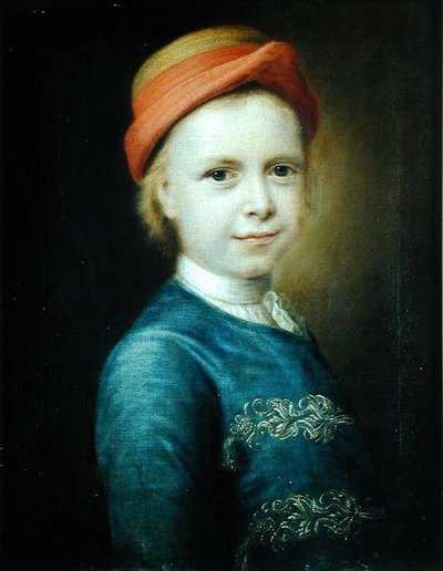 Retrato de un niño, 1741 de Balthasar Denner