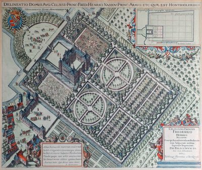 Hof te Honsholerdijk (siglo XVII) de Balthasar Florisz. van Berckenrode