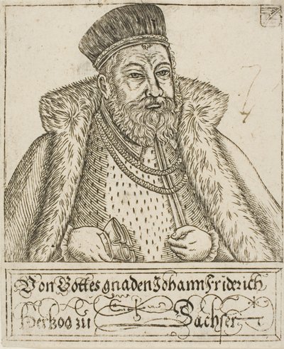 Johann Friedrich, de Duques y Electores Sajones de Balthasar Jenichen