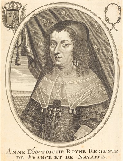 Ana de Austria de Balthasar Moncornet