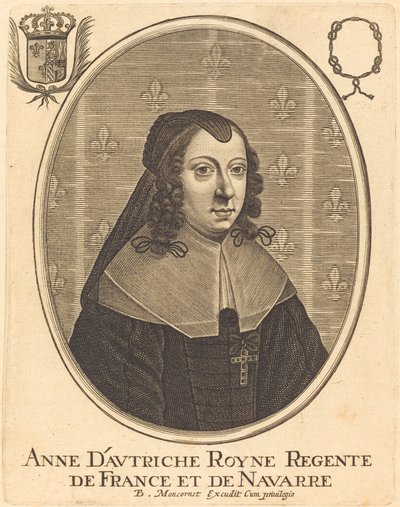 Ana de Austria de Balthasar Moncornet