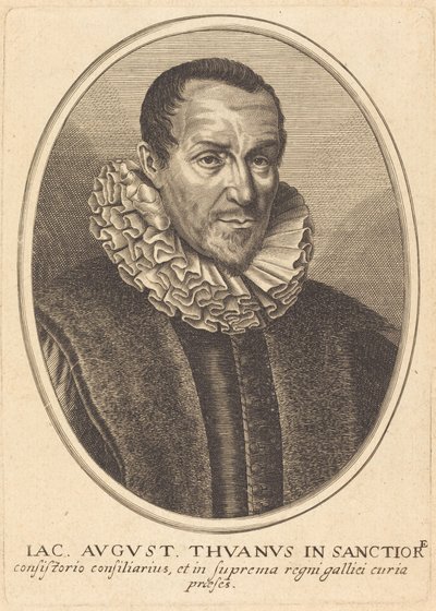 Jacques-Auguste de Thou de Balthasar Moncornet