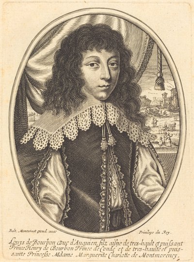 Luis II de Borbón-Condé de Balthasar Moncornet