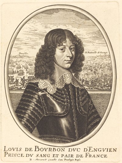 Luis II de Borbón-Condé de Balthasar Moncornet