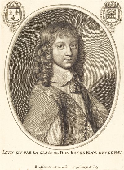 Luis XIV de Balthasar Moncornet