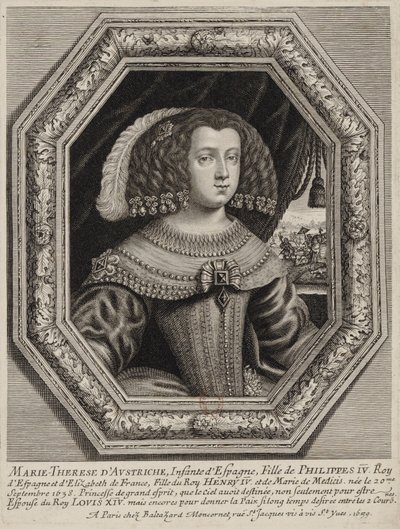 Moncornet, ed - María Teresa de Austria de Balthasar Moncornet