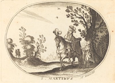 San Martín y el Mendigo de Balthasar Moncornet