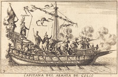Capitana del Armata de Colco de Balthasar Moncornet after Remigio Cantagallina