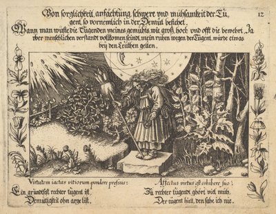 Von sorglichkeit ansächtung, schwere und mühsaigkeit der Tugent, so vornemlich in der Demut..., 1652 de Balthasar Schwan