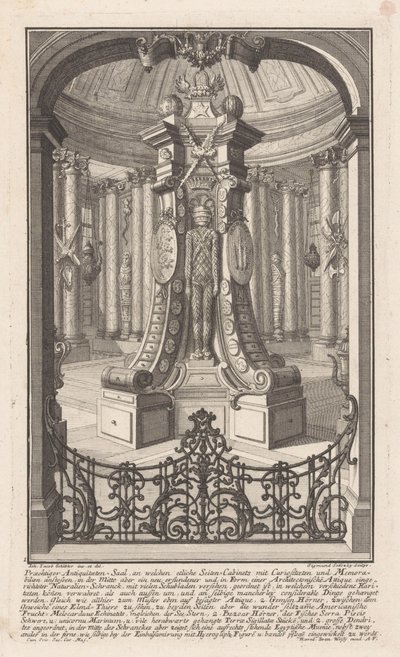 sala de antigüedades de Balthasar Sigmund Setletzky