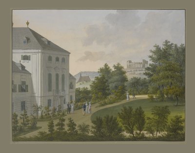 Castillo Hunyadi, Maria Enzersdorf, c.1815 de Balthasar Wigand