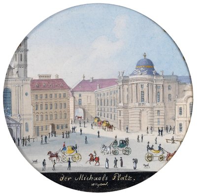La plaza de San Miguel en Viena de Balthasar Wigand