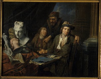 Estudio del artista de Balthasar van den Bossche