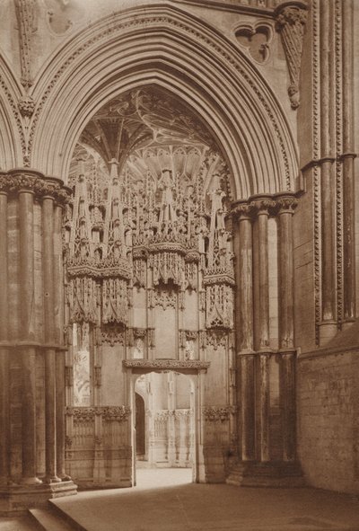 Capilla del obispo Alcock de Reho-Choir, catedral de Ely de Balthasar van der Ast
