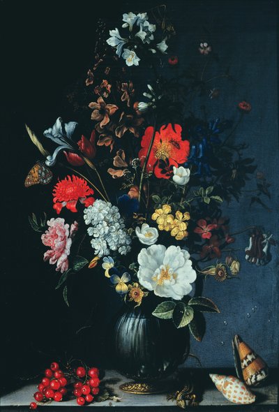 Naturaleza muerta con flores de Balthasar van der Ast
