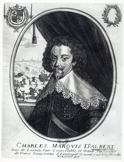 Charles de Luynes (1578-1621) Marqués de Albert de Balthazar Moncornet