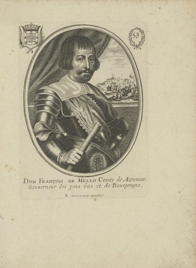 Francisco Manuel de Mello 1608-1666, ca 1640-1650 de Balthazar Moncornet