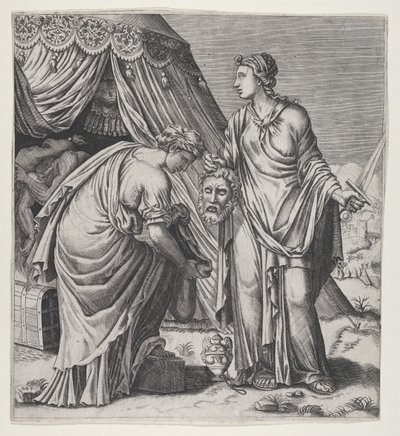 Judith con la cabeza de Holofernes de Balthazar van den Bos