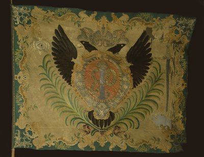 Bandera del Regimiento Leib-Guard Preobrazhensky, 1742 de Banners and Standards Flags
