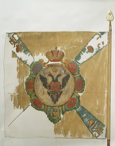 Bandera del Regimiento de Guardias de Vida Semenovsky, 1762 de Banners and Standards Flags