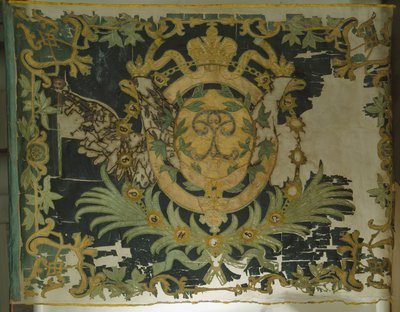 Bandera de San Jorge del Regimiento de Infantería, 1762 de Banners and Standards Flags