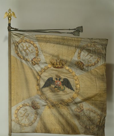 Bandera de San Jorge del Regimiento de Infantería en la Época de Nicolás I, 1830-1840s de Banners and Standards Flags