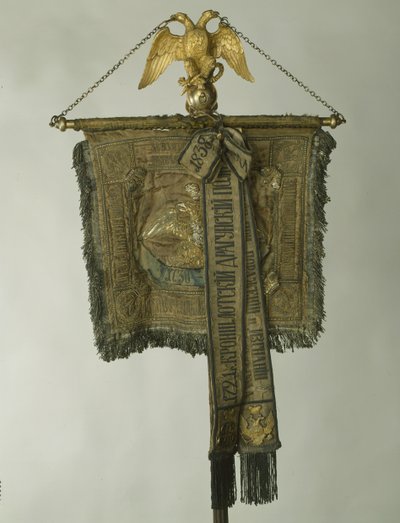 Estandarte del Regimiento de Caballería de Guardias de Vida, 1832 de Banners and Standards Flags