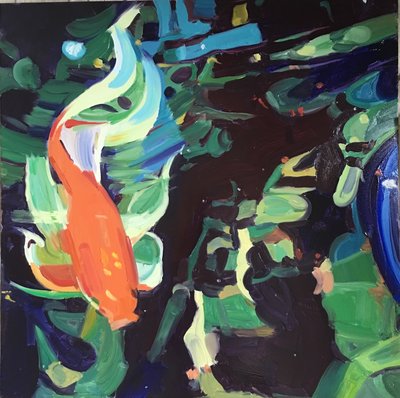 Pez dorado, 2017 de Barbara Hoogeweegen